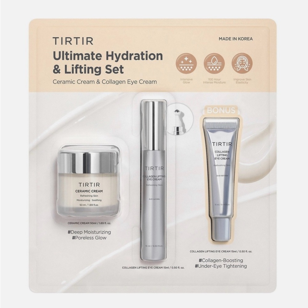 Tir Tir Ultimate Hydration & Lifting Set NEW Factory Sealed Skincare EXP 2028